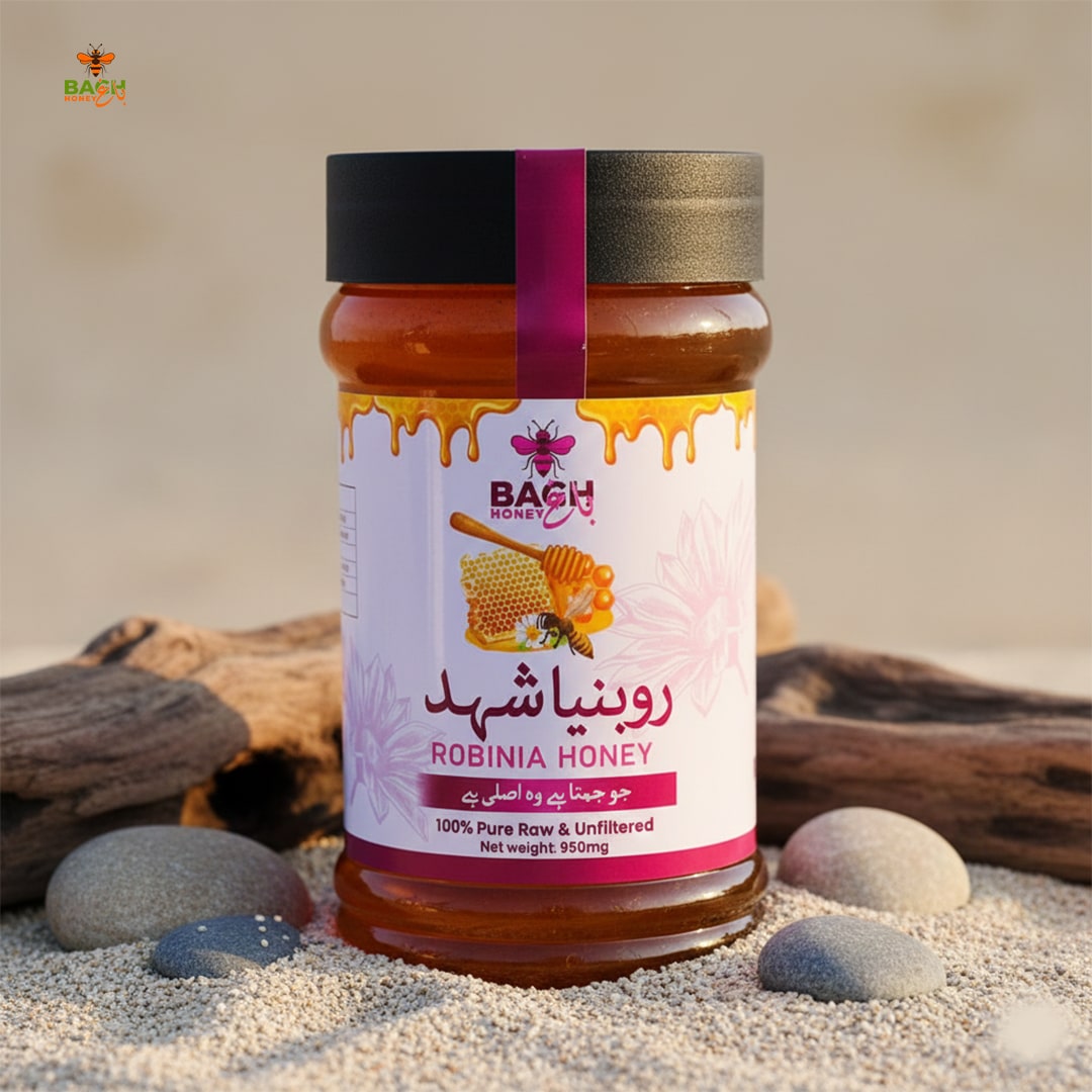 Bagh Honey Robinia Honey jar
